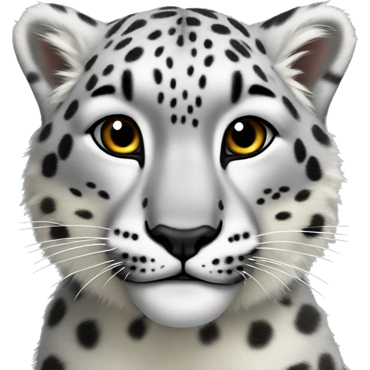 snow leopard emoji