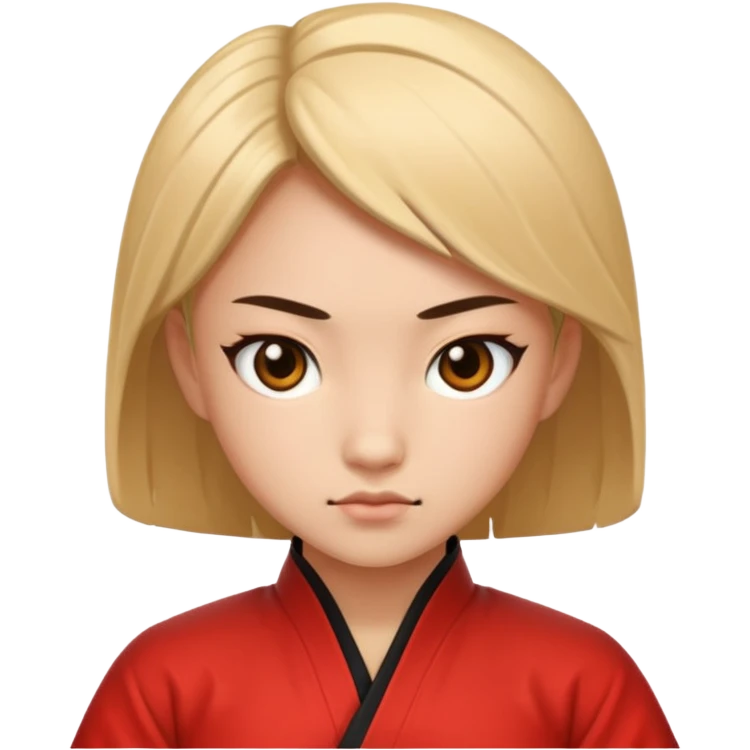 kungfu girl emoji