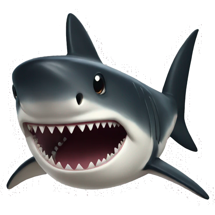 Black shark  emoji
