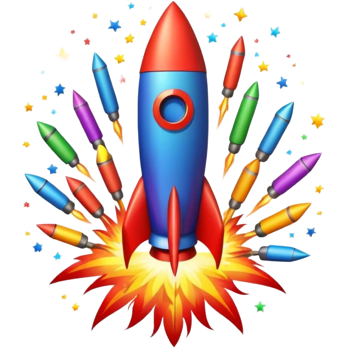 rocket fireworks emoji