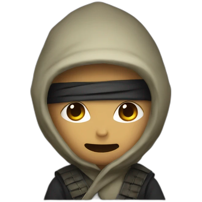 Ninjas asking for help  emoji