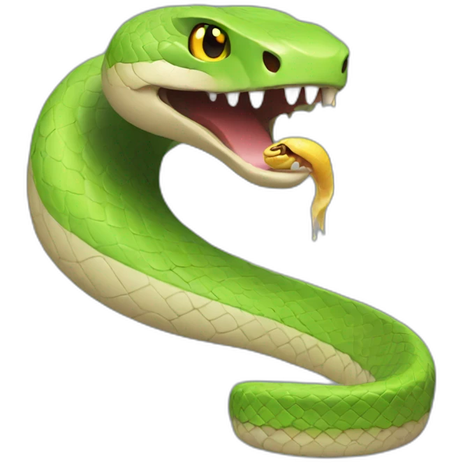 snake eat eg g emoji