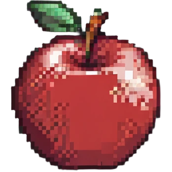 red apple emoji