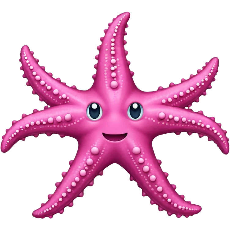 Sea star pink  emoji