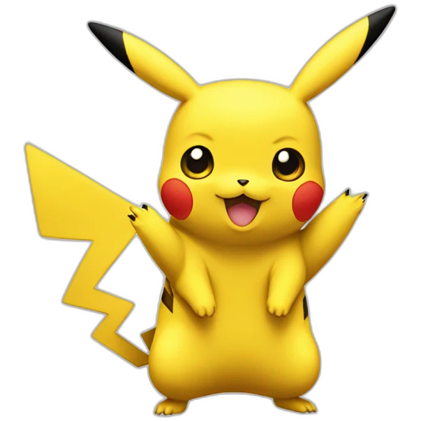 Pikachu tir à l'arc emoji
