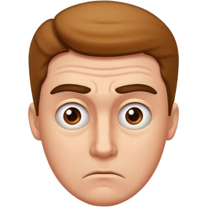 confused man emoji