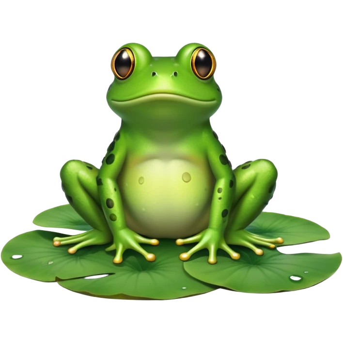 Magic frog emoji