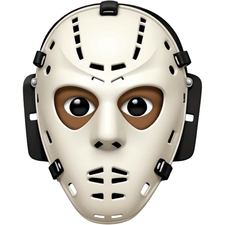 Masque de Kanye de gardien de hockey emoji