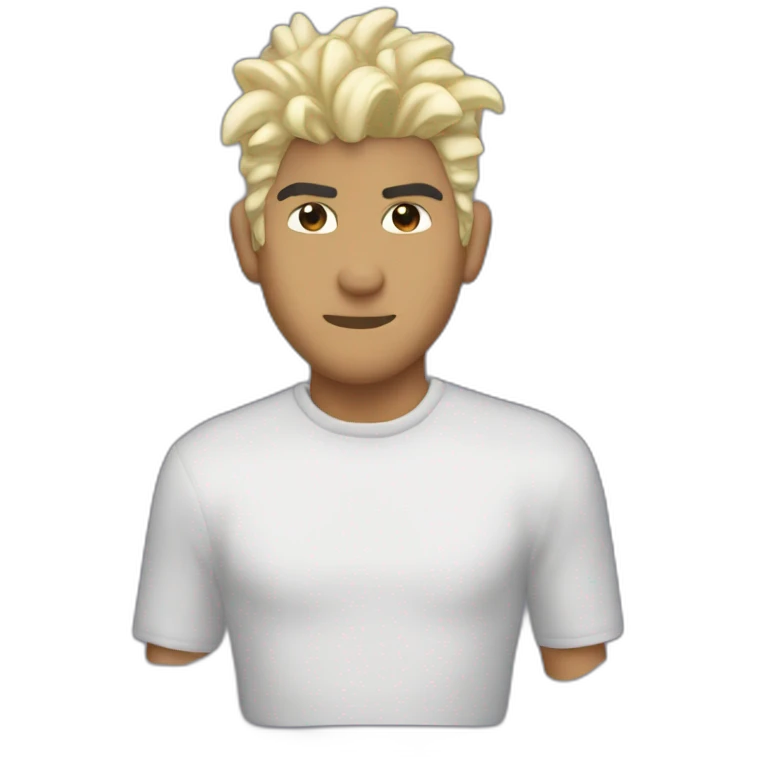 Pat Smear with blond hair emoji