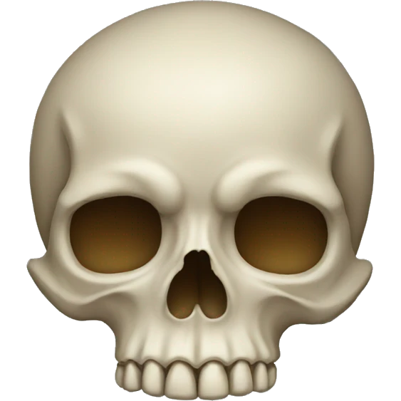 Un skull  emoji