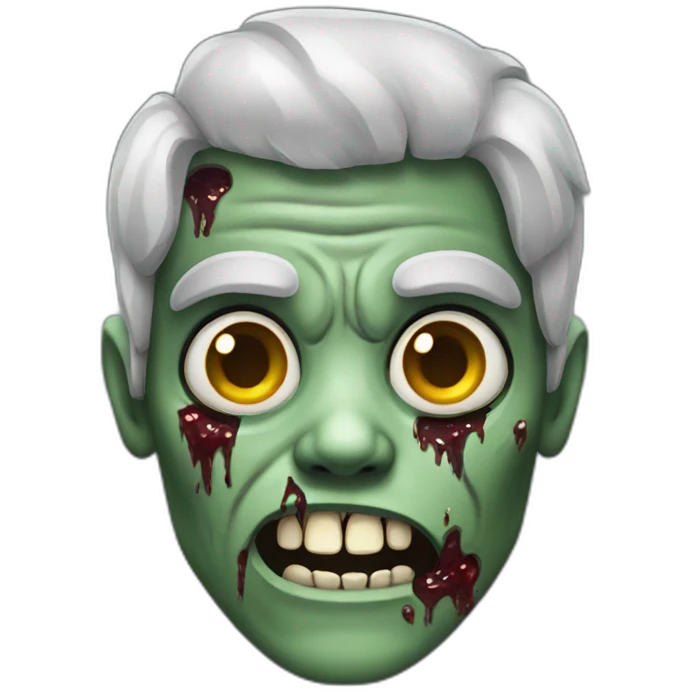 Halloween zombie emoji