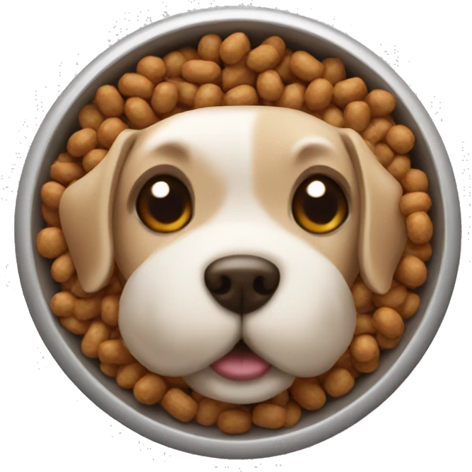 dog food emoji