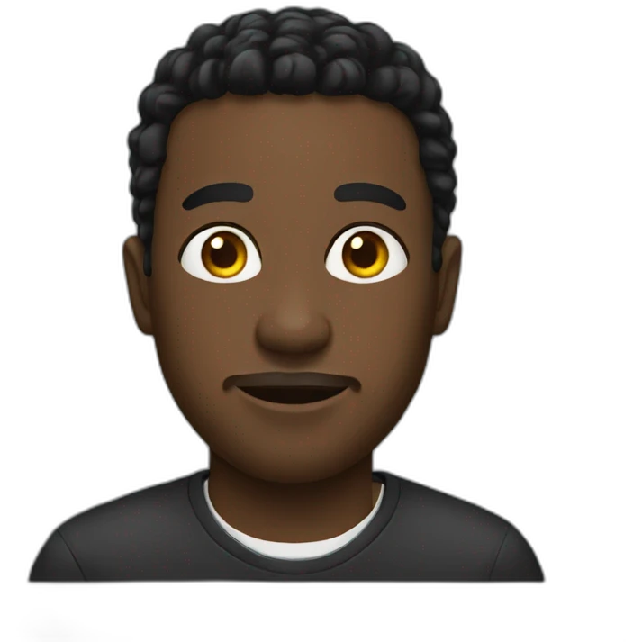 Black men emoji