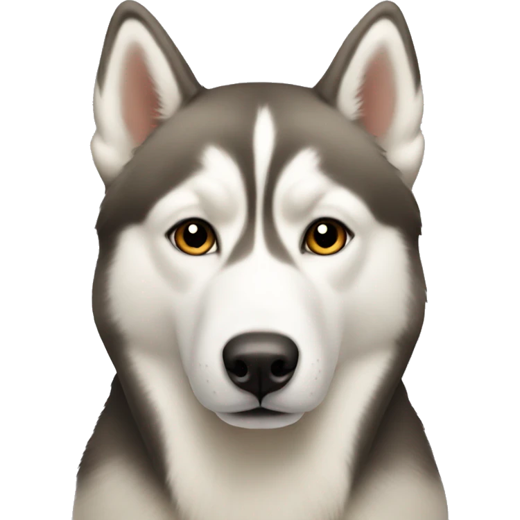 Husky beige emoji