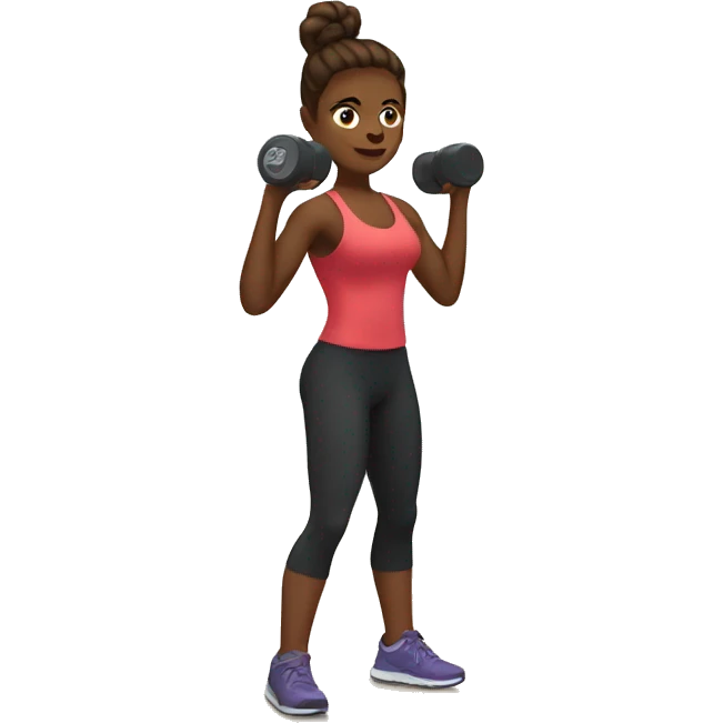 Gym workout emoji