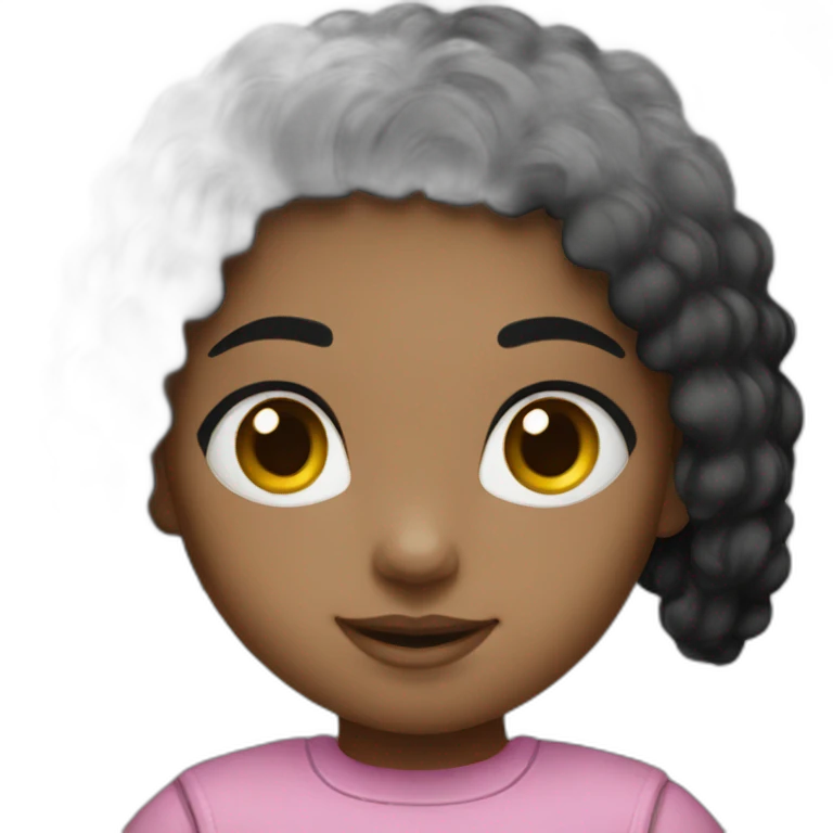 black-hair-cute-girl emoji