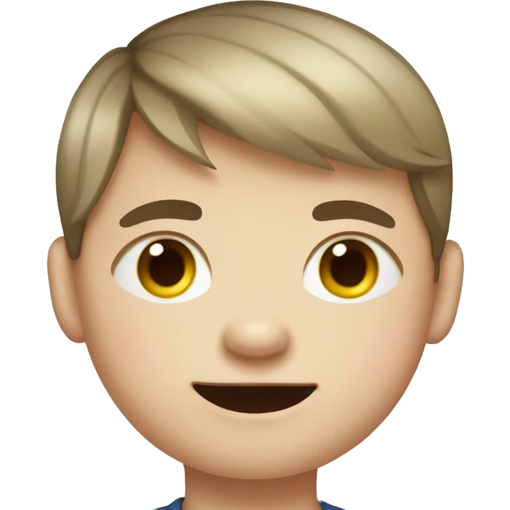 Boy with Down syndrome  emoji