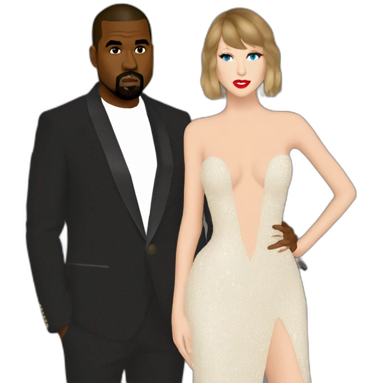 kanye grammys taylor swift emoji