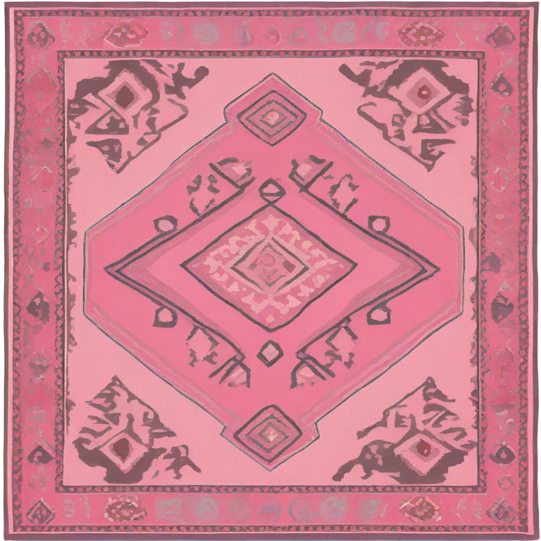 pink Turkish rug emoji