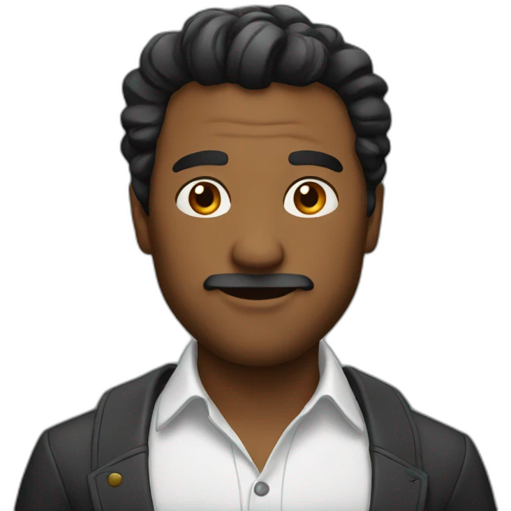 bold man emoji