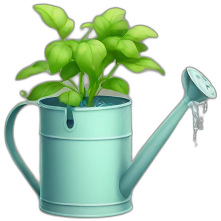 watering can emoji