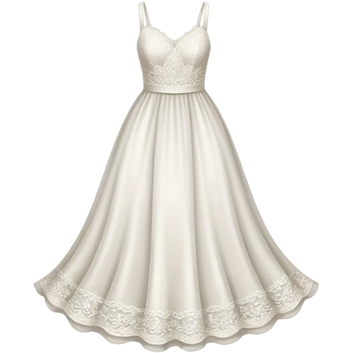 White dress emoji