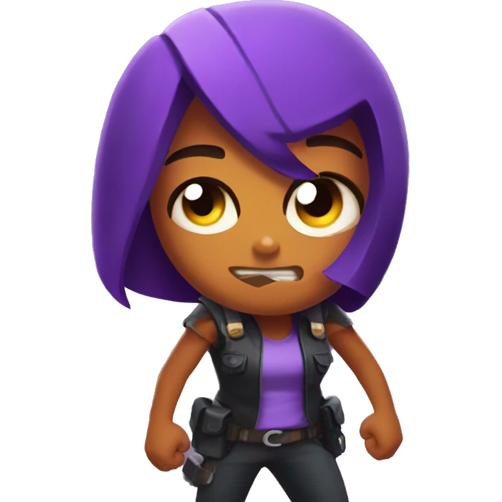 Brawl stars shelly emoji