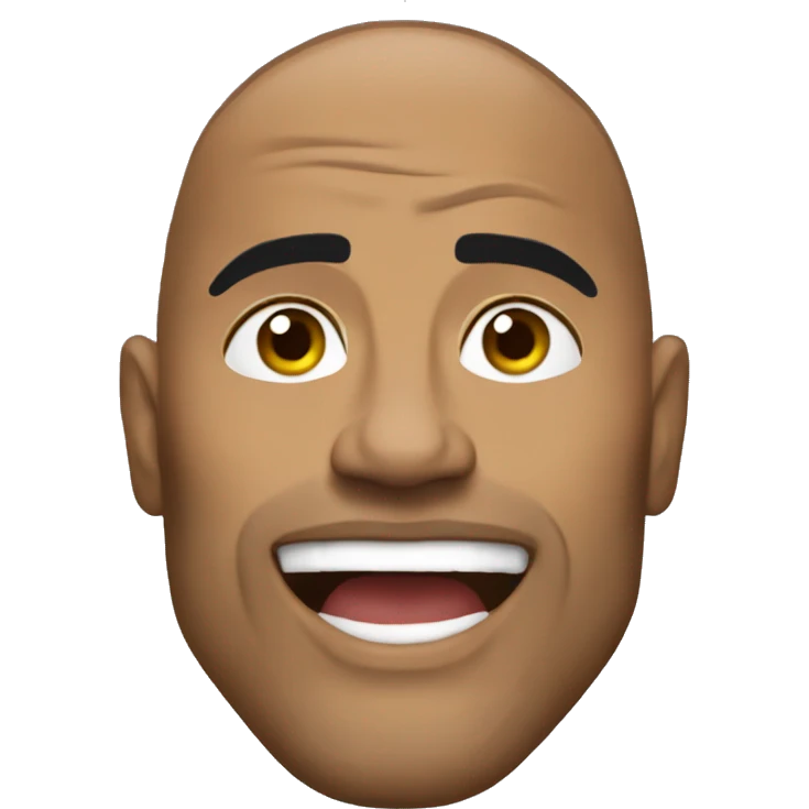 The Rock emoji