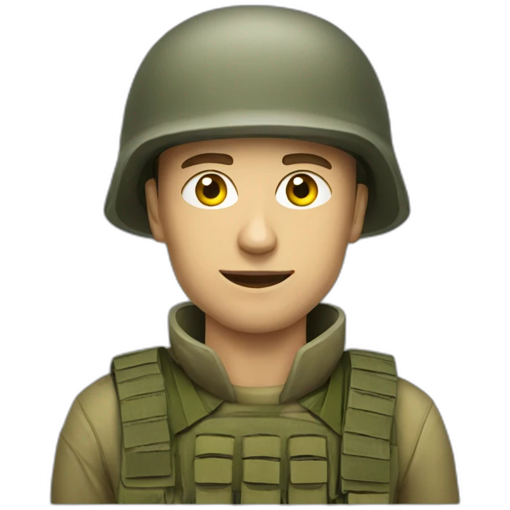 ukraine soldier emoji
