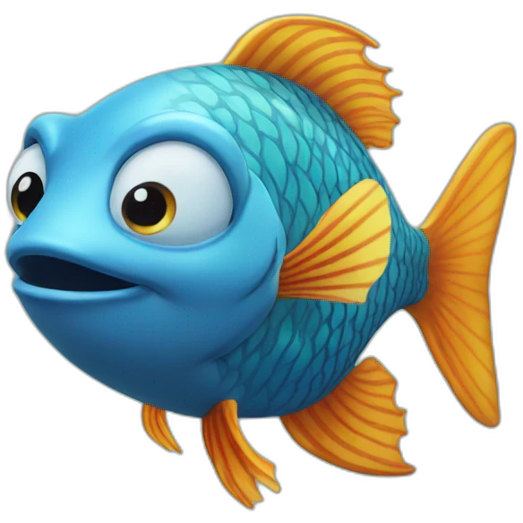Underwater fish emoji