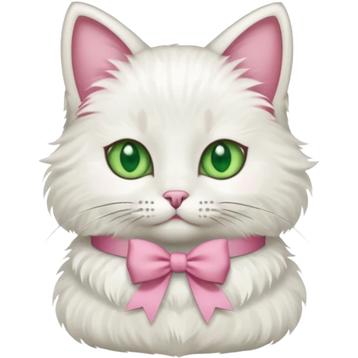 ℂ𝕒𝕥 𝕨𝕚𝕥𝕙 𝕒 𝕡𝕚𝕟𝕜 𝕓𝕠𝕨 𝕤𝕚𝕥𝕥𝕚𝕟𝕘 𝕕𝕠𝕨𝕟 emoji