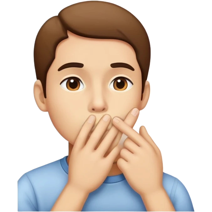 Someone shhhhh emoji