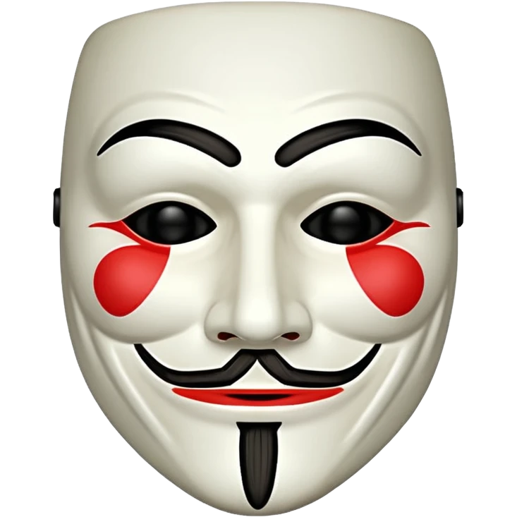 Guy fawkes mask emoji emoji