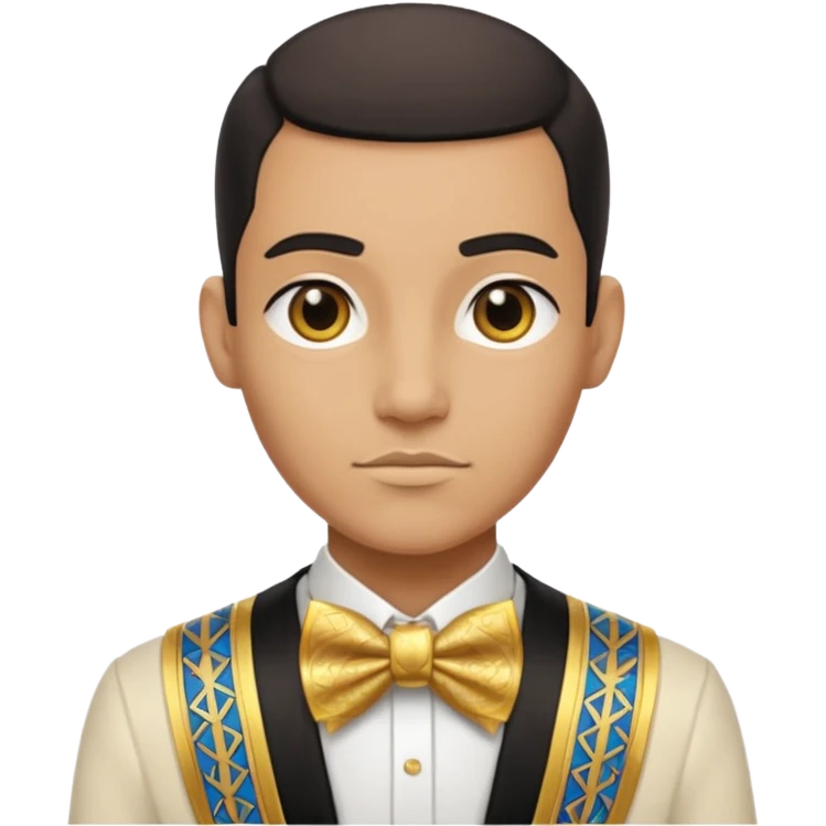 ancient egypt bow tie emoji