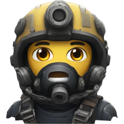 Helldivers scared emoji