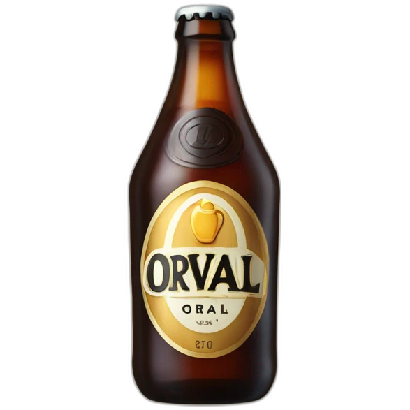 Orval beer birthday emoji