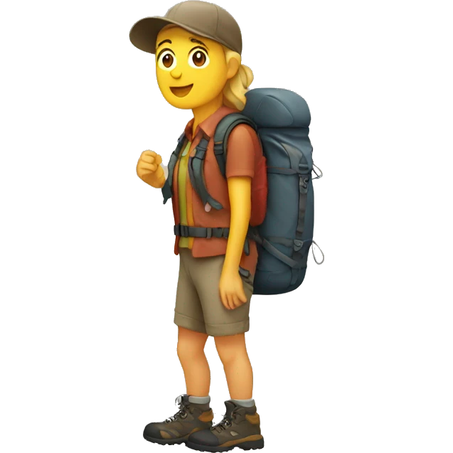 hiking enthusiast  emoji