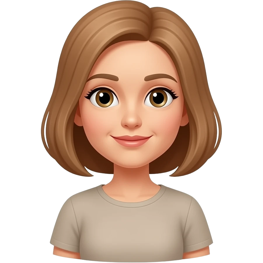 Бежевая мама emoji