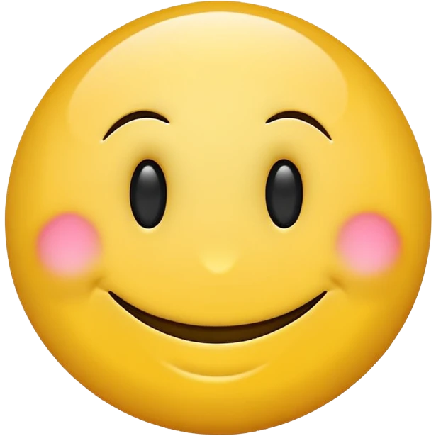yellow circle smily with thanks message emoji