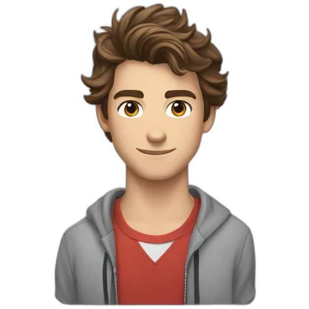 Lucas Hugues whit Ethan gaertner emoji