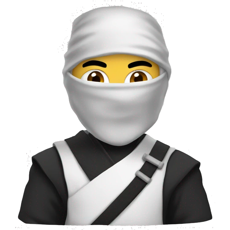 white-ninja emoji