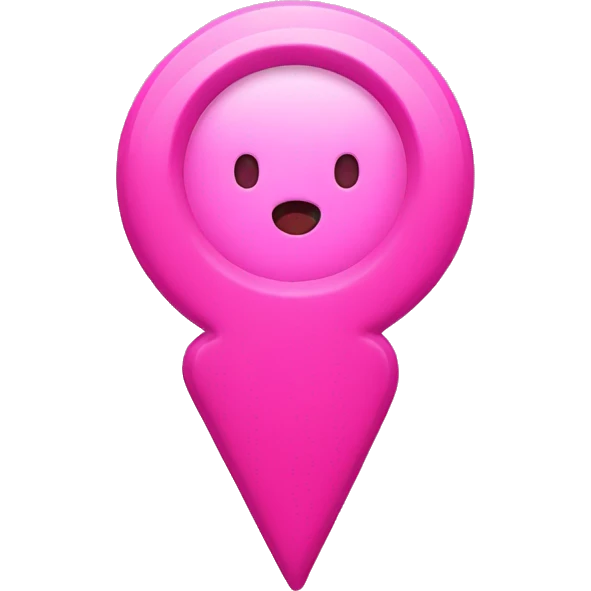 exclamation point in pink emoji