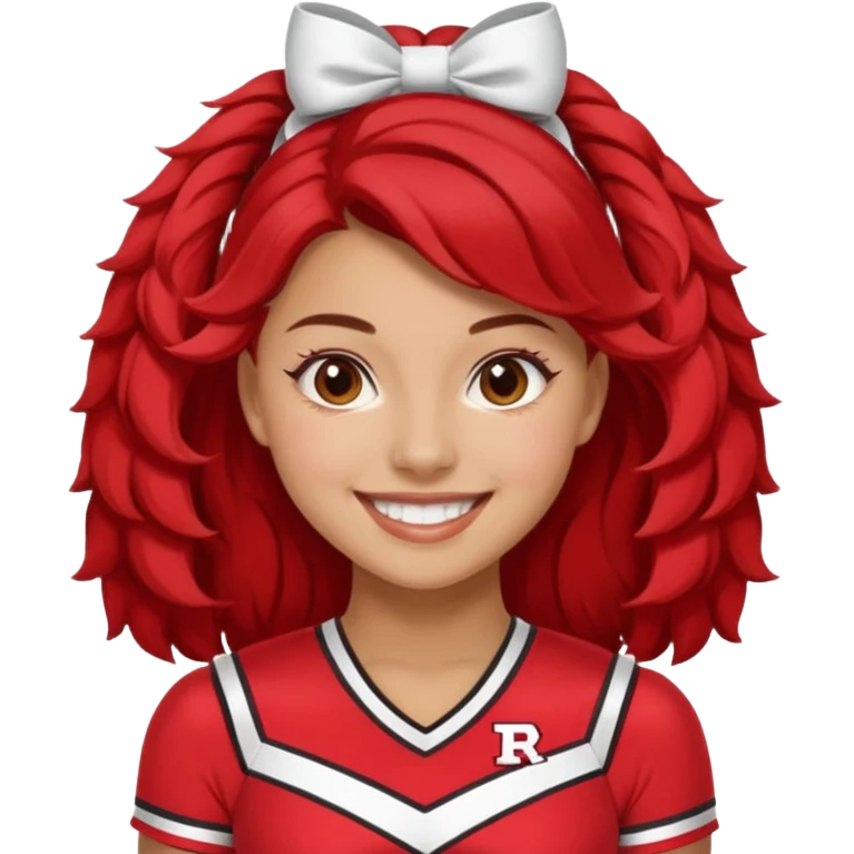 Rutgers Cheerleader emoji