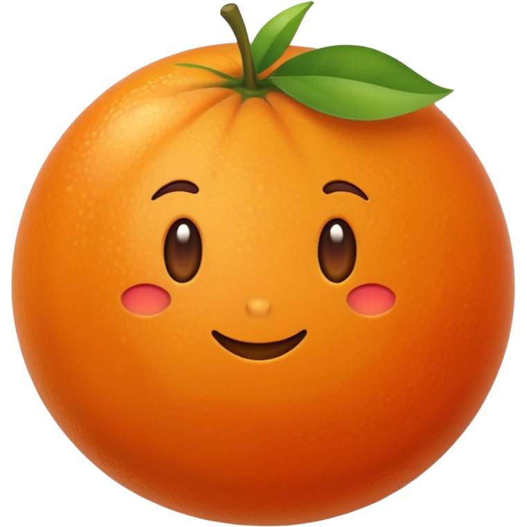 orange fruit emoji
