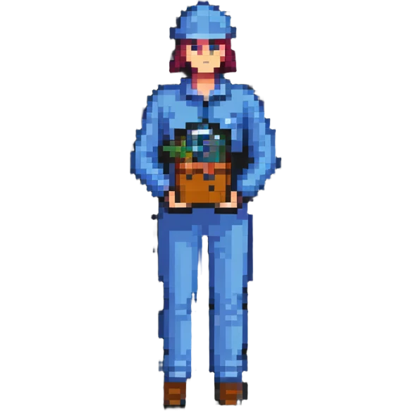 person holding a blueprint emoji