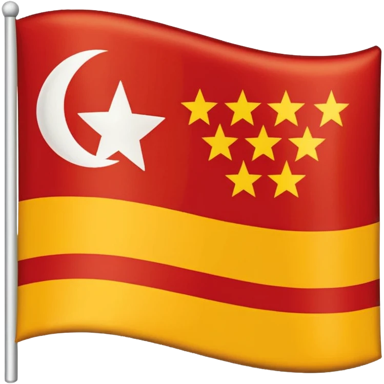 Selangors flag emoji