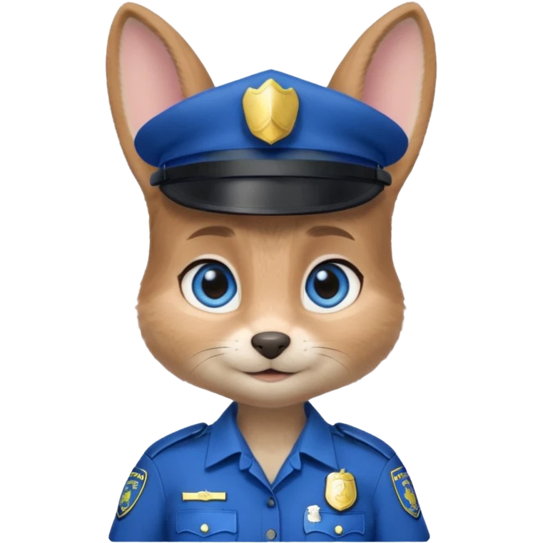 Judy Hopps from the Zootopia Disney movie emoji