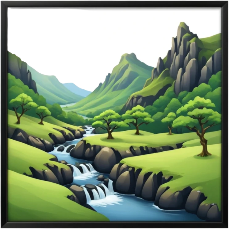 scotland fairy glen emoji