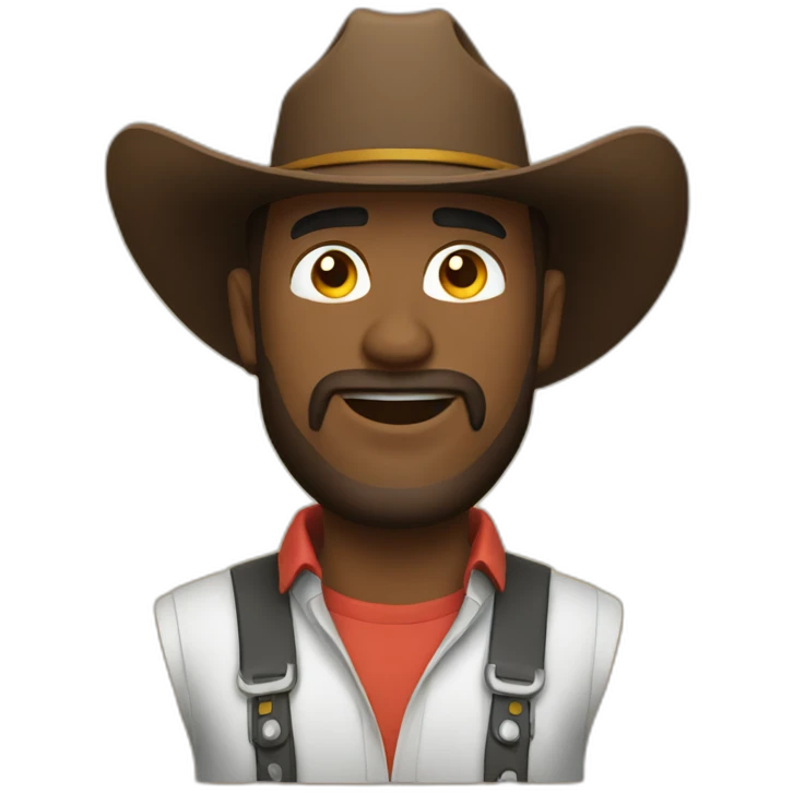 Cowboy tech guru emoji