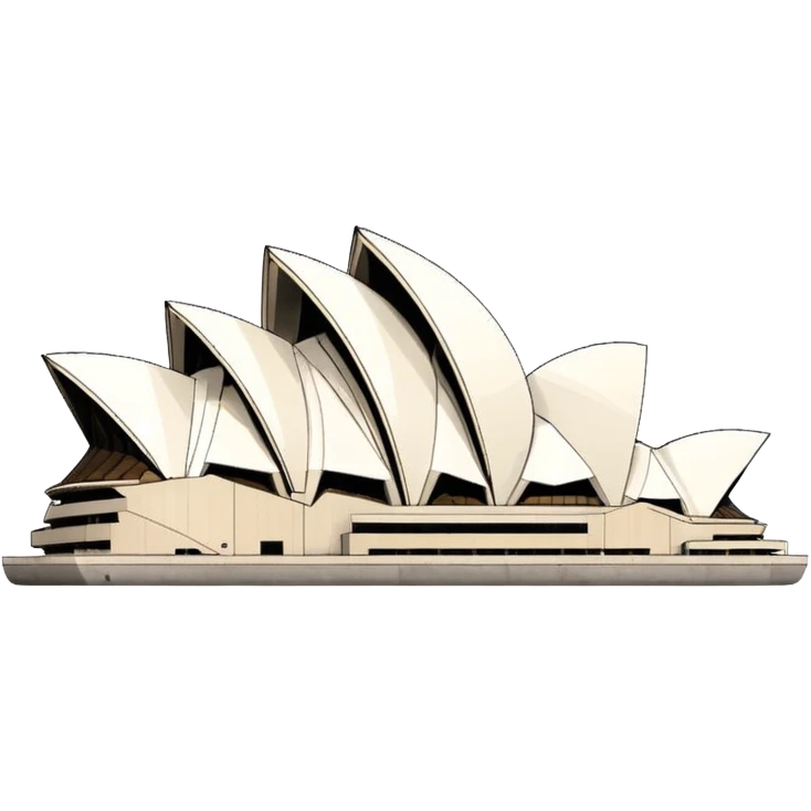 Sydney opera house emoji